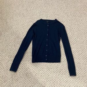 Woman’s Blue Cardigan